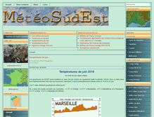 Tablet Screenshot of meteosudest.org
